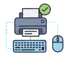 Printer & peripheral support